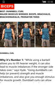 Best Muscle Building Exercises screenshot 4