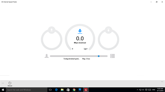 4G Internet Speed Tester screenshot 2