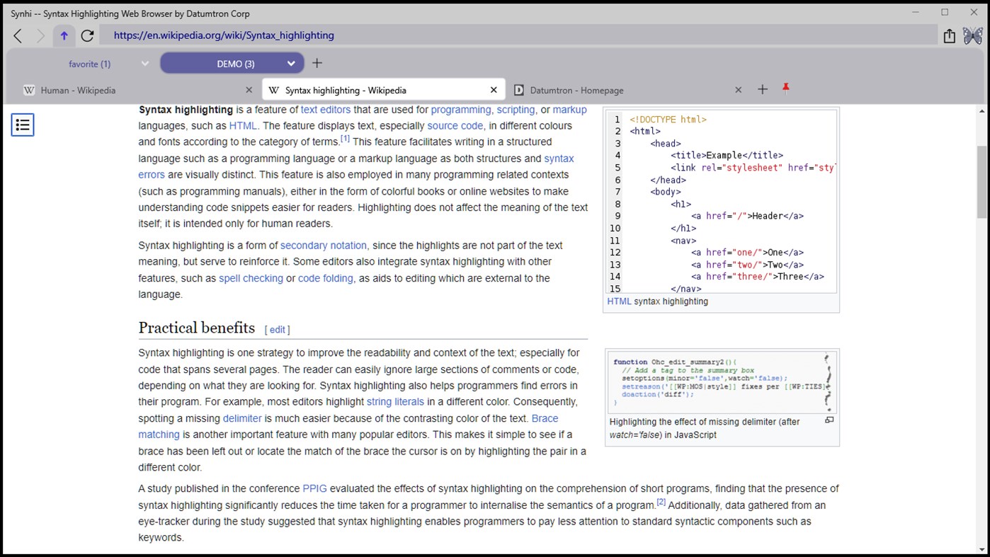#1. Synhi Preview (Windows) By: Datumtron Corp