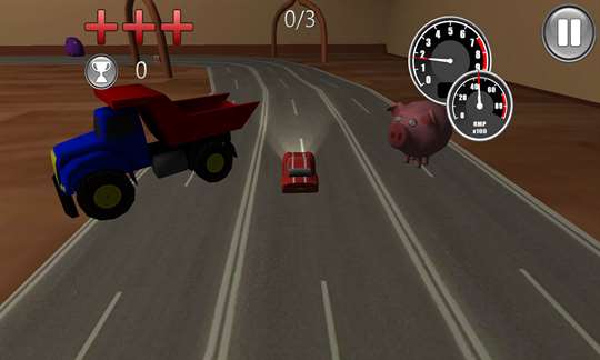 Crazy Toy Cars Racing 3D Pro screenshot 1
