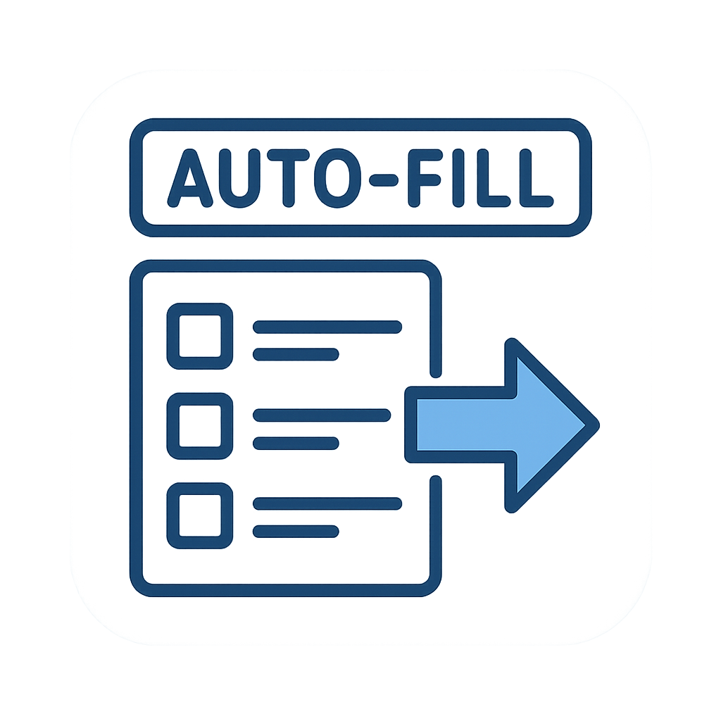 AutoFill Pro - Smart Profiles, Recorder By Patilweb icon