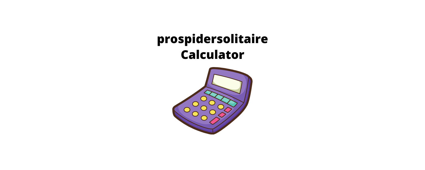 prospidersolitaire Calculator marquee promo image