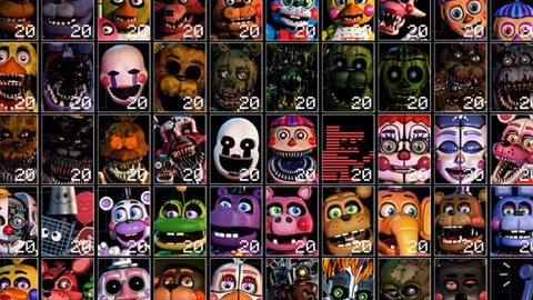 Five Nights At Freddy's: Ultimate Custom Night edition. Night 4! 