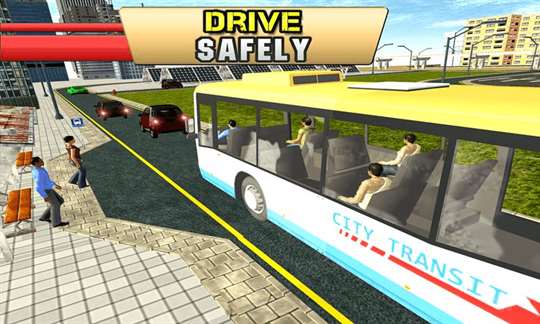 City Tour Bus Coach Driving screenshot 5