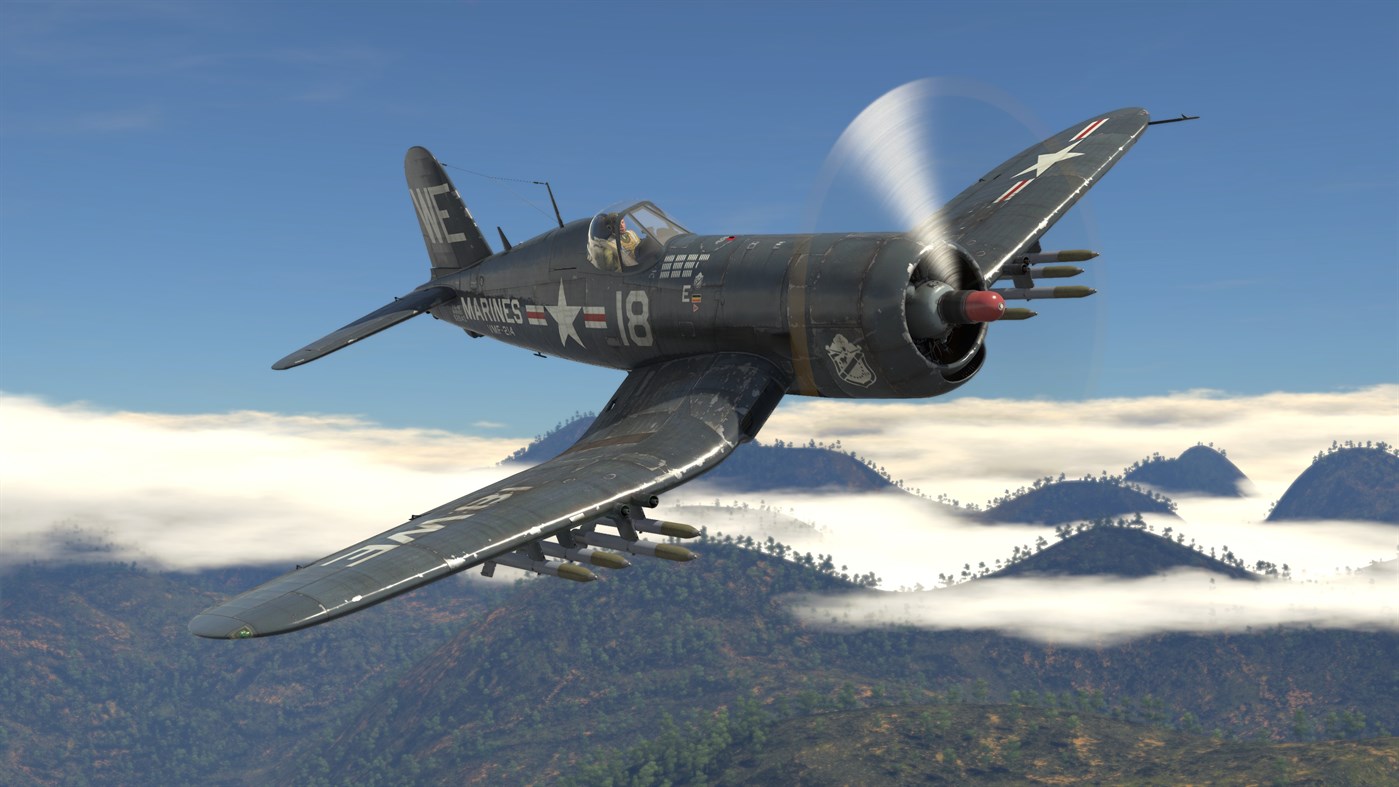 #5. War Thunder - F4U-4B Corsair (Windows) Podle: Gaijin Distribution Kft