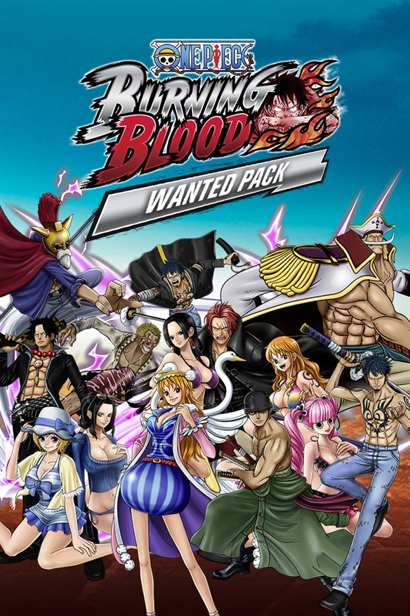 One Piece: Burning Blood Wanted Pack Xbox Series X|S and Xbox One cover art