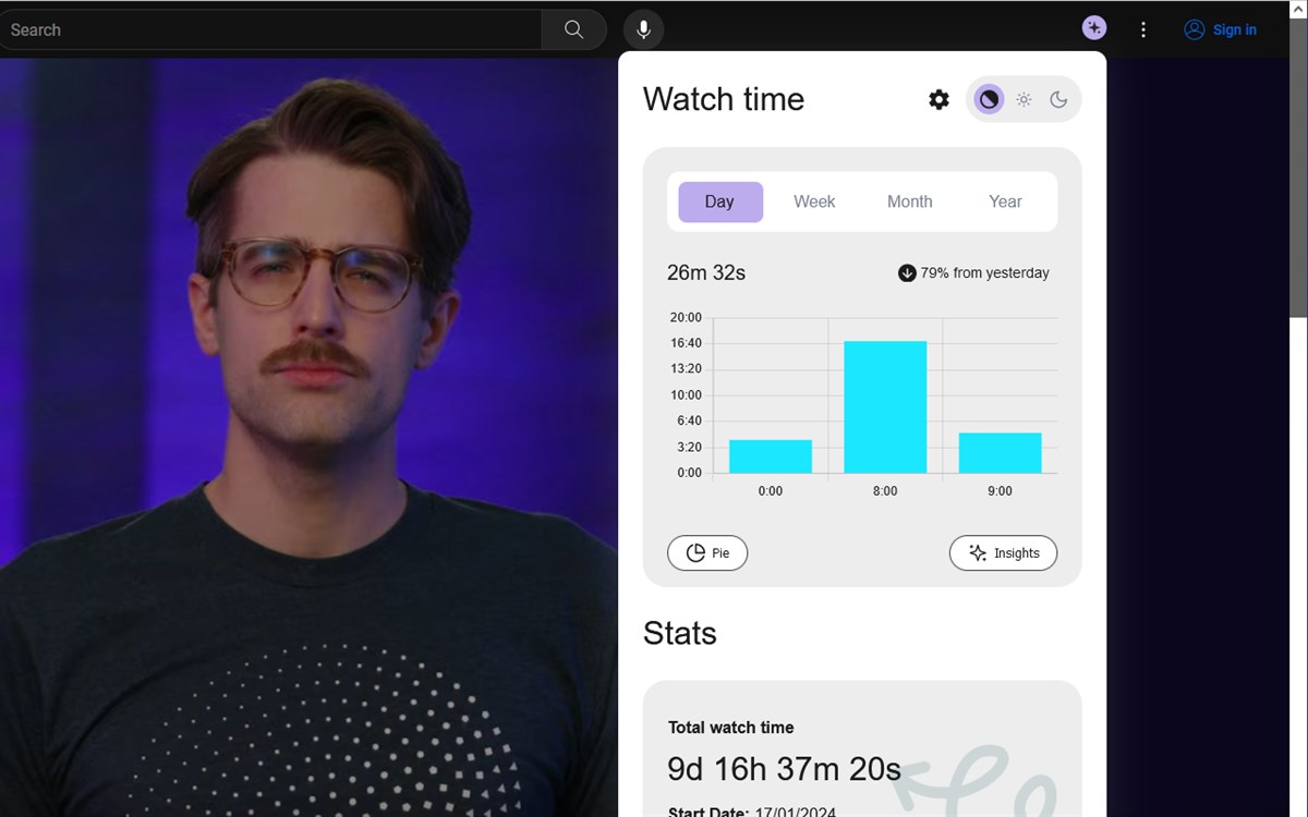 Time Manager for YouTube