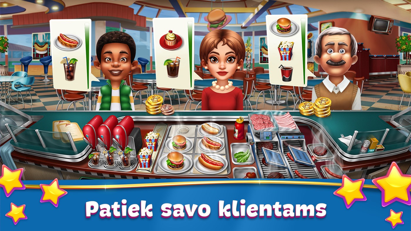 #8. Cooking Fever (Windows) 게시자: Nordcurrent Group UAB