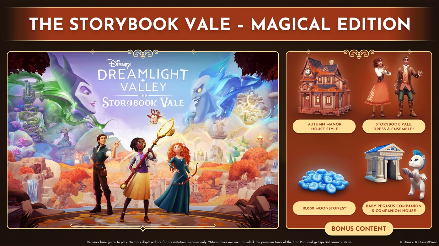 #1. Disney Dreamlight Valley: The Storybook Vale – Magical Edition (Windows) 由: Gameloft SE