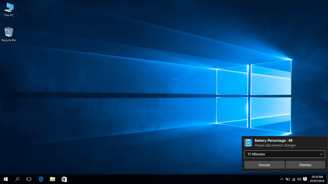 #6. Save Battery (Windows) 作者: KANJI KERALIYA