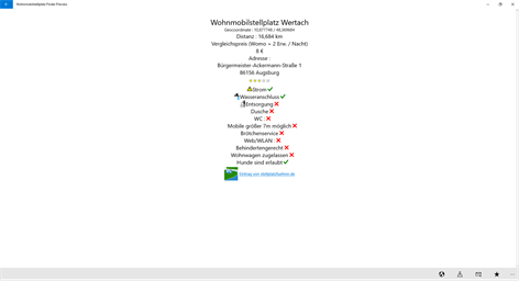 mobile home pitch spot finder Screenshots 2