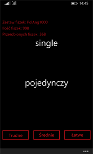 Fiszki POL-ANG screenshot 2