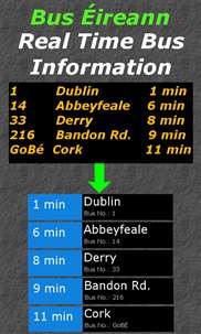 Bus Éireann Real-Time screenshot 1