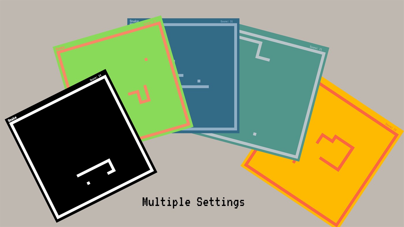 #1. Retro Snake! (Windows) De: Anefiox