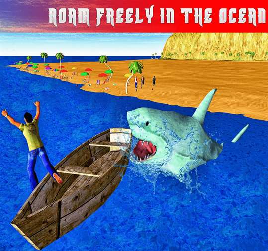 Shark Attack Beach Survival 3D screenshot 6