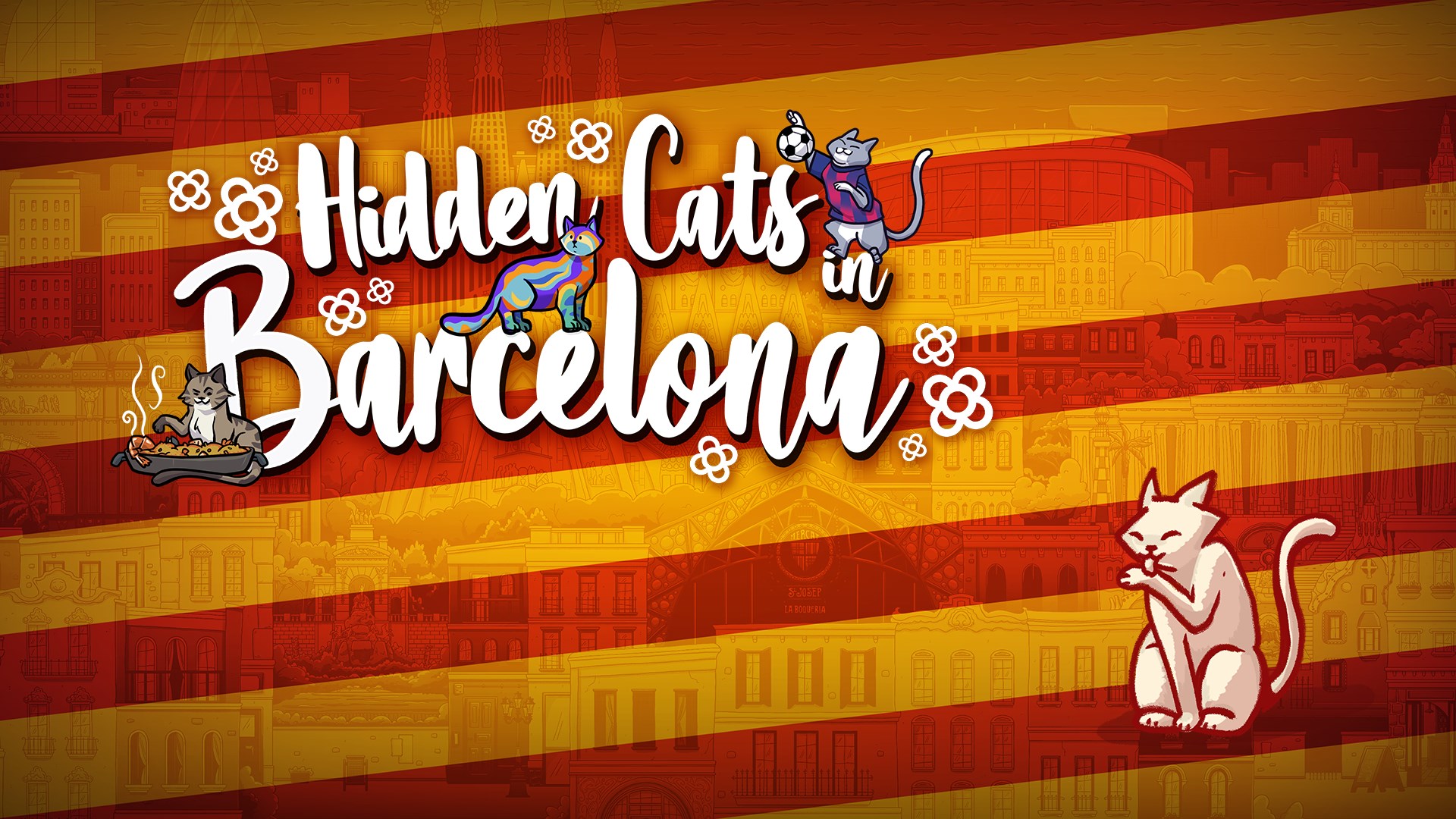 Hidden Cats in Barcelona