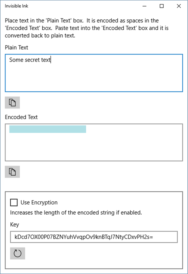 Invisible Ink (Windows) 由: Outcoder
