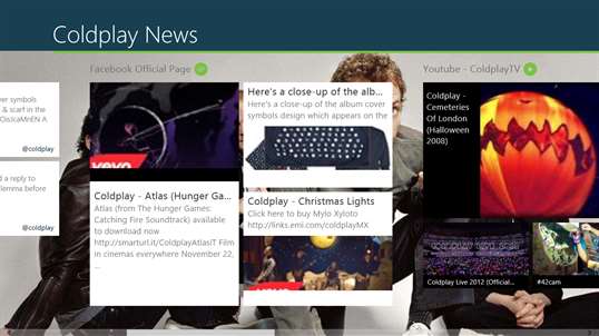 Coldplay News screenshot 2