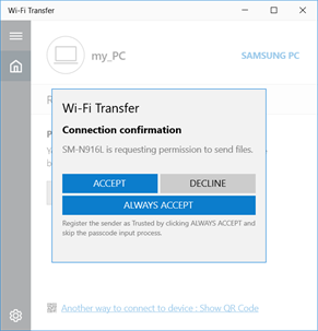 Wi-Fi Transfer screenshot 3