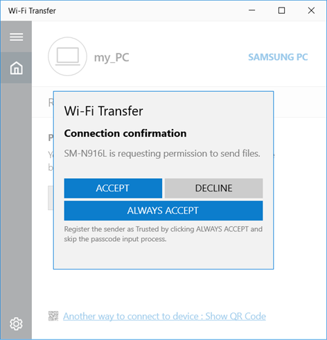 Samsung Windows Live Messenger Wifi