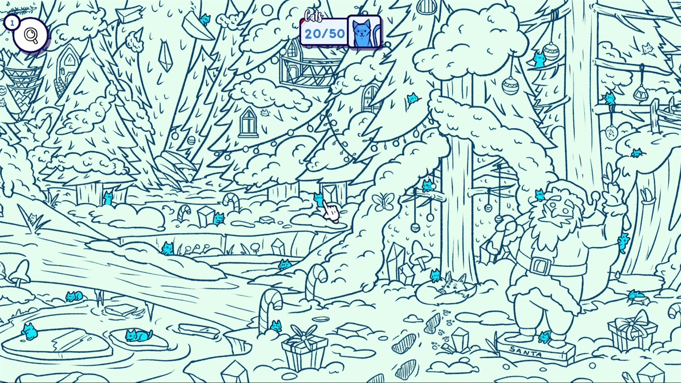 #3. Hidden Cats in Santa's Realm (Xbox) 由: Silesia Games Sp. z o.o.