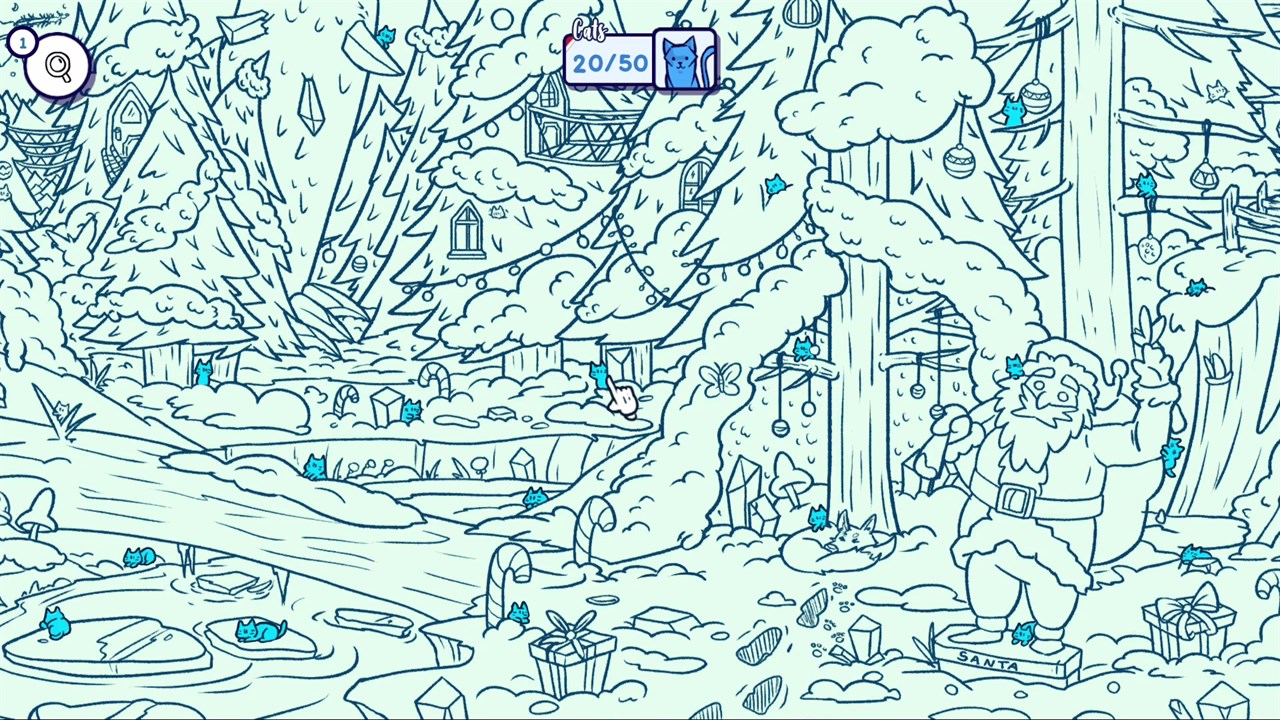 Hidden Cats in Santa's Realm screenshot 3