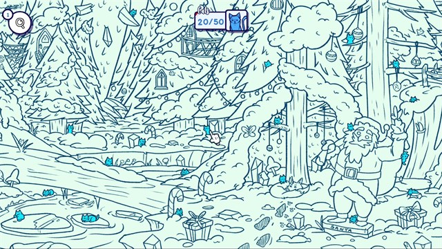 Hidden Cats in Santa's Realm screenshot 3