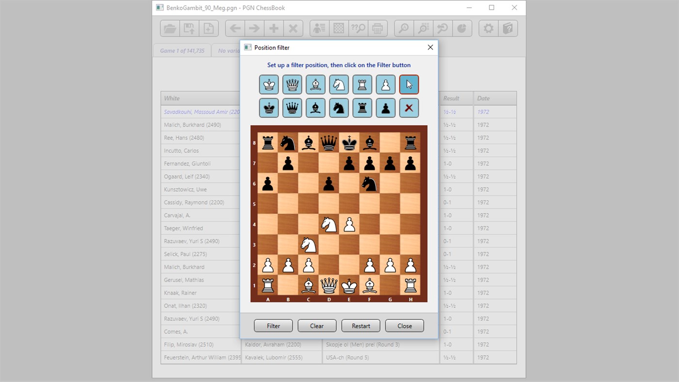 #6. PGN Chess Book (Windows) De: PgnExplorer