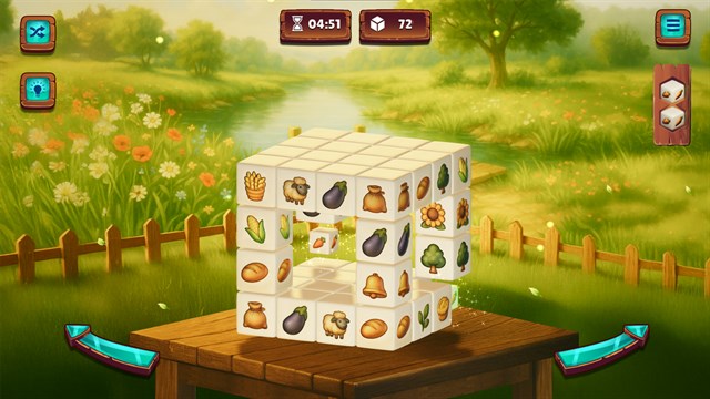Harvest Day Mahjong 3D screenshot 2
