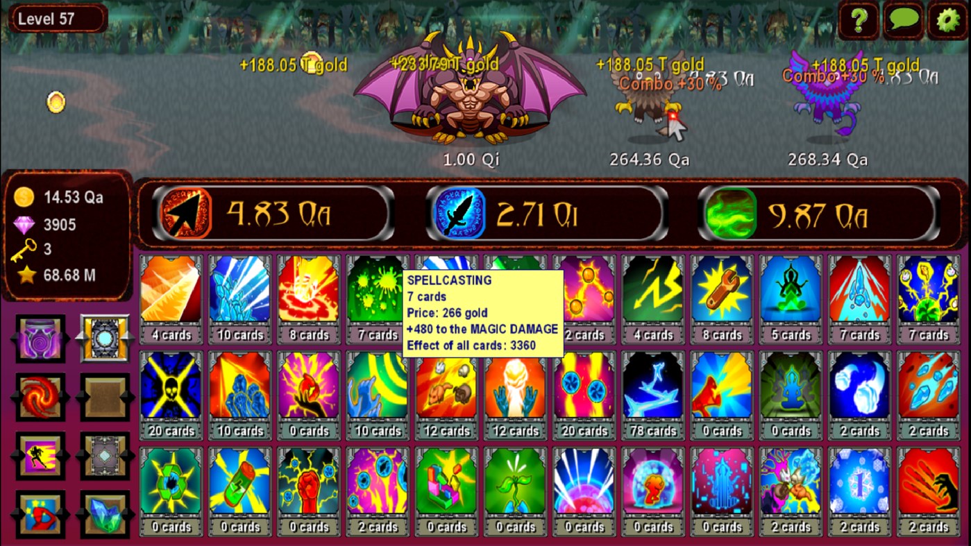 #5. Card Storm Idle (Xbox) By: Desert Water Games