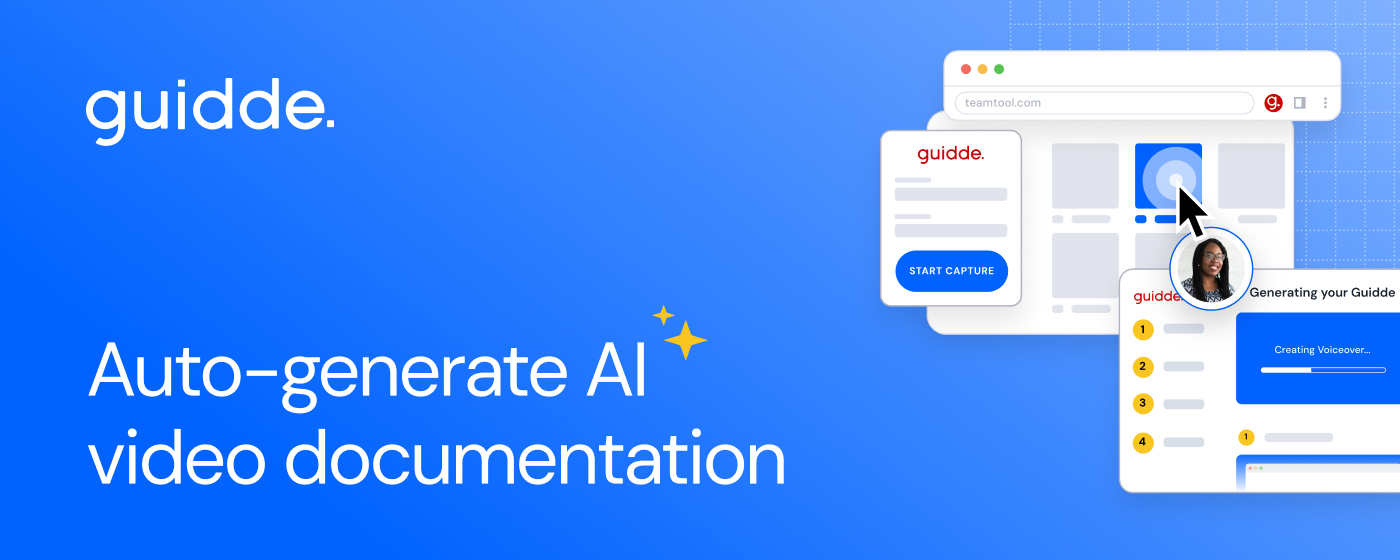 Guidde - Magically create video documentation