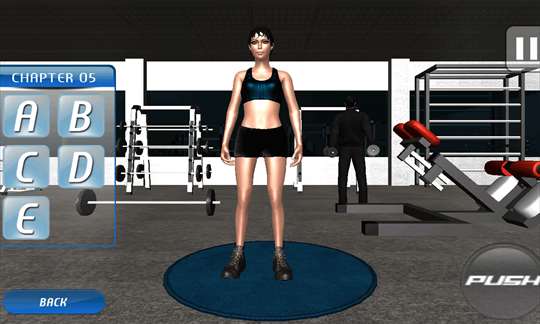 Bodybuilding and Fitness Training Simulator screenshot 1