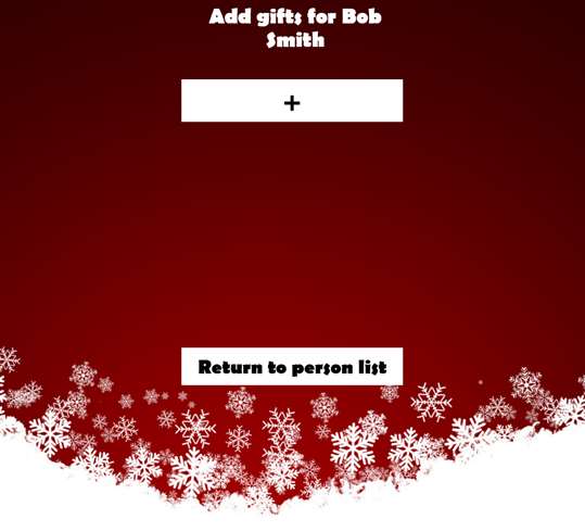 Pocket Gift List screenshot 2