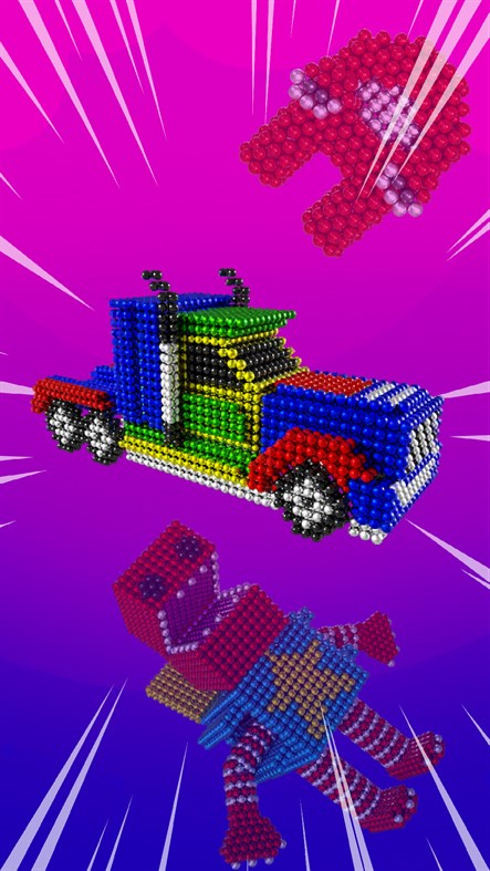 #1. Magnet ASMR Toys: 3D World Build (Windows) Von: Evony Games