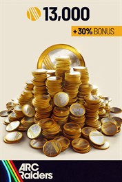 13,000 Raider Tokens