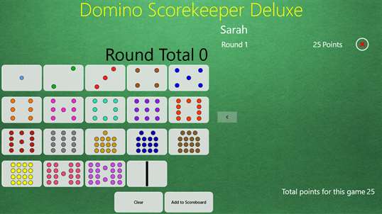 Domino Scorekeeper Deluxe screenshot 6