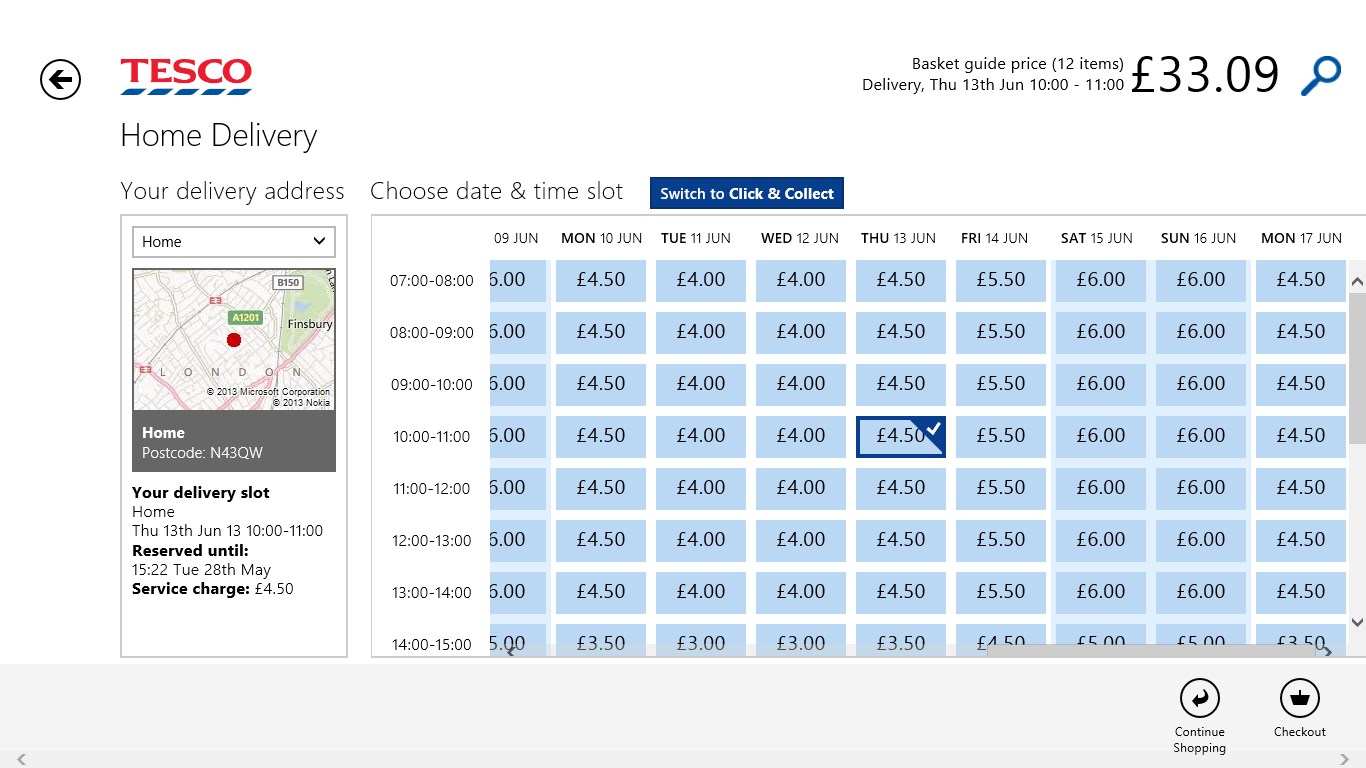 Tesco Groceries No Delivery Slots