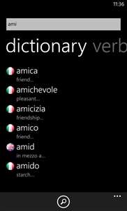 Italian English Dictionary+ screenshot 5