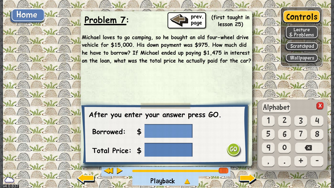 #4. TT Math 7 (Windows) 由: Teaching Textbooks, LLC