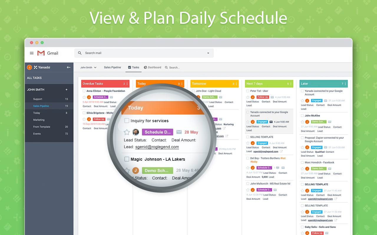 Yanado - Task Management inside Gmail