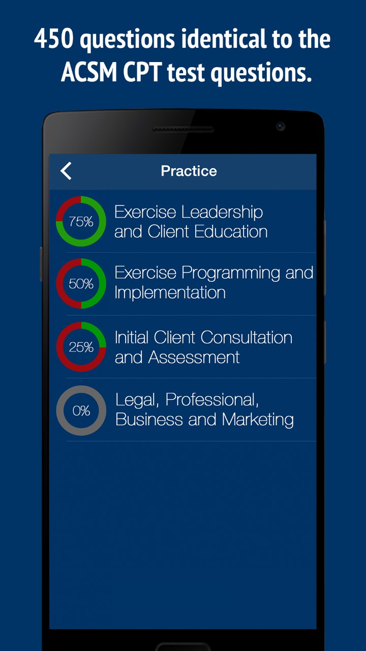 ACSM CPT Certificate Test Prep For Windows 10 Mobile