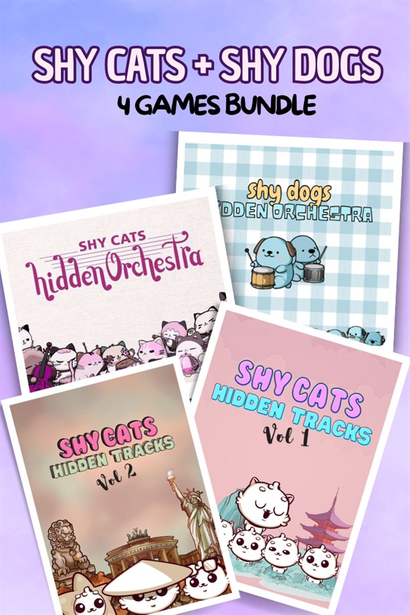 Shy Cats + Shy Dogs Xbox Series X|S and Xbox One cover art