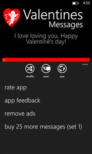 Valentine's Messages screenshot 2