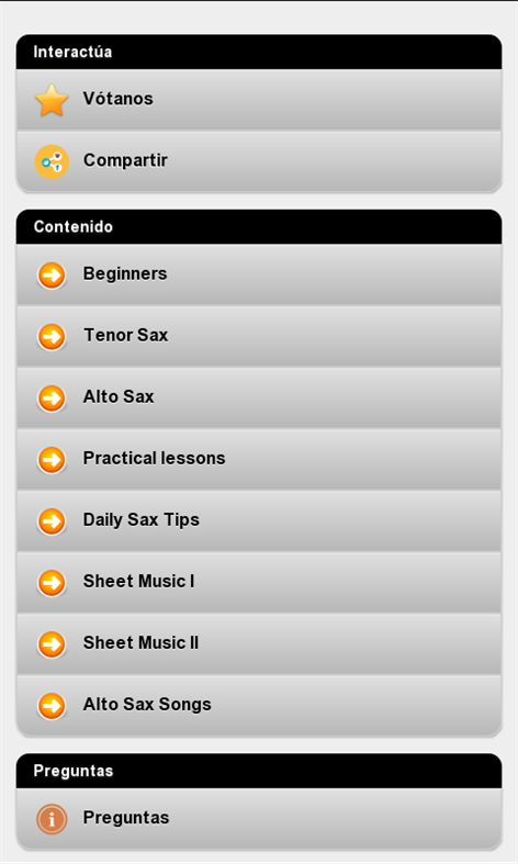 Learn to play the sax Screenshots 1