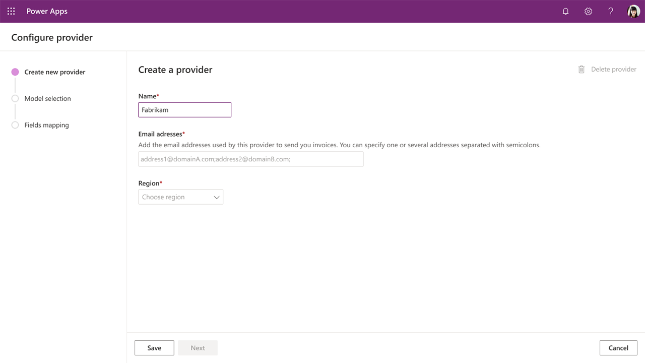 Snapshot 2 of AI Builder Invoice Processing Starter Kit