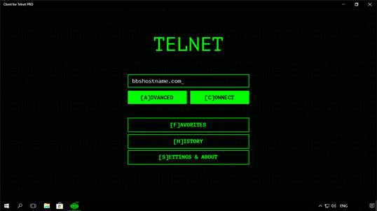 Client for Telnet PRO screenshot 2