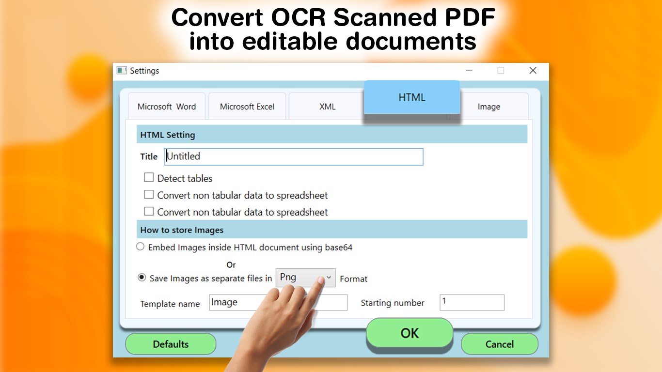 PDF Converter Pro : PDF To DOCX Screenshot