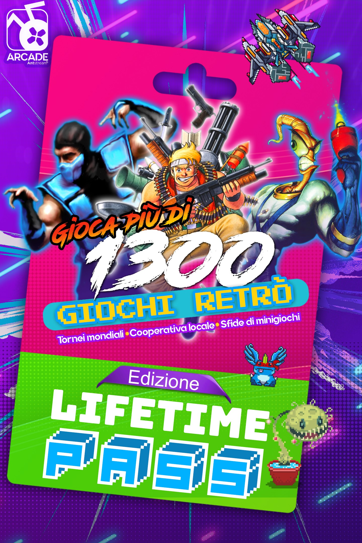 Antstream Arcade Lifetime Pass Edition | Xbox | Privato