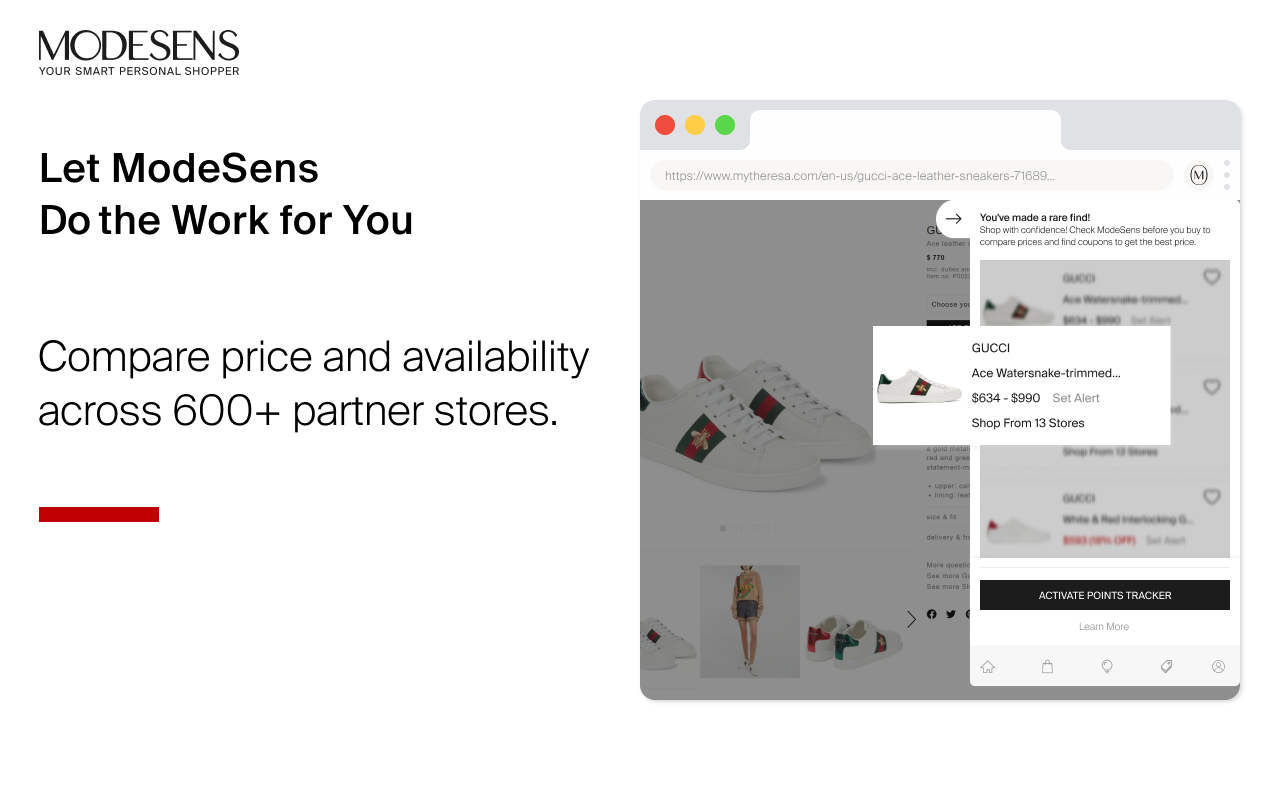 ModeSens - Your Smart Personal Shopper