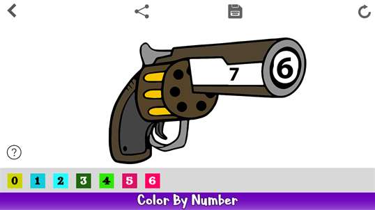 Weapon Color By Number - Warriors Coloring Book screenshot 4
